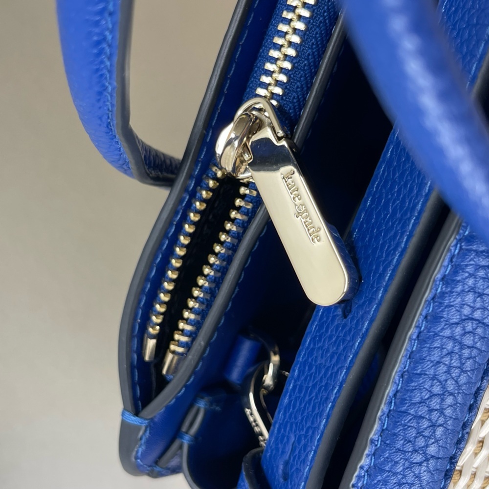 (new+tag) Kate Spade Knott Striped Medium Satchel - Picture 8 of 17